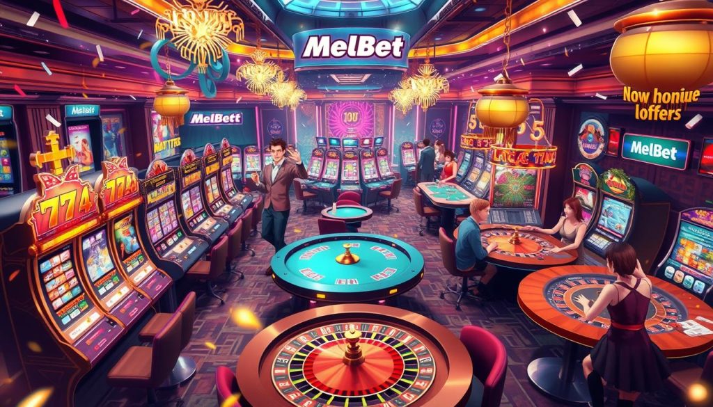 MelBet Casinoのプロモーションとボーナス MelBet Casinoのプロモーションとボーナス
